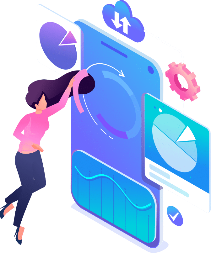 Automation analytics showing dashboards, optimization metrics and performance tracking